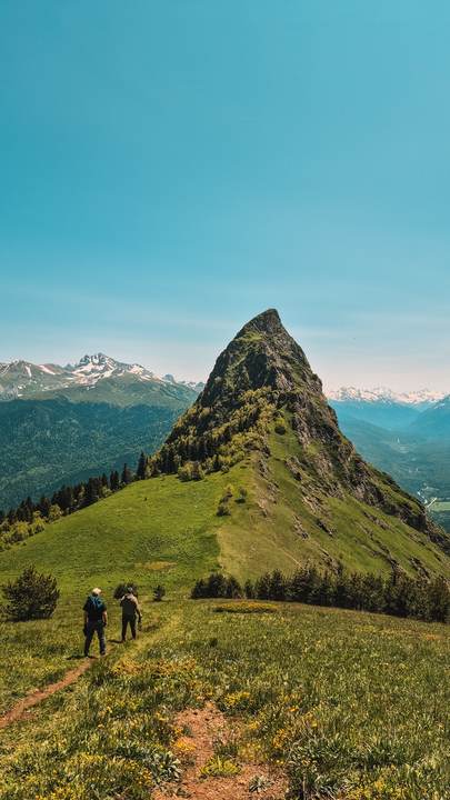 Пик Закан и Загеданские озёра