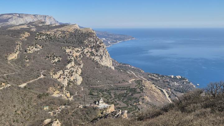 Большая Севастопольская тропа  (из Балаклавы в Форос)