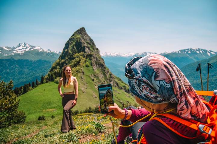 Пик Закан и Загеданские озёра