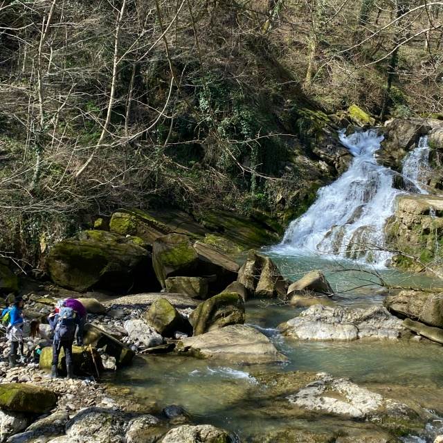 Большая Фанагорийская пещера и Аюкские водопады