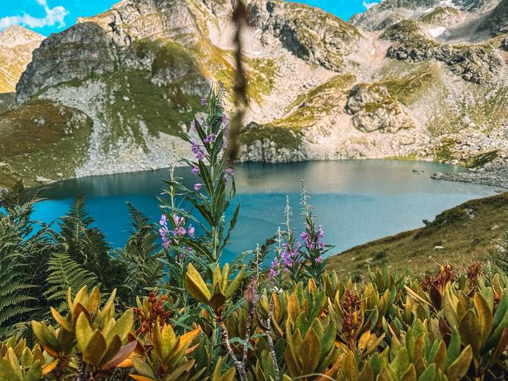 Пхия ,Чёрное,Голубое озеро,Санчарские водопады,Кислые источники