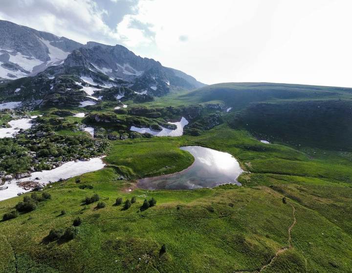 Оштен и озеро Псенодах