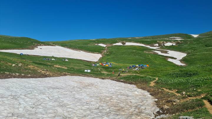 Оштен и озеро Псенодах