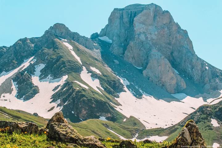 Пик Закан и Загеданские озёра